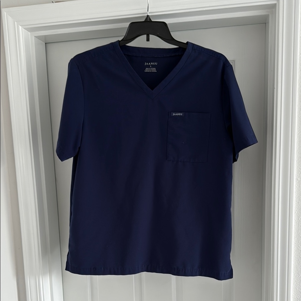 Jaanuu men’s scrub tub. Large. Navy